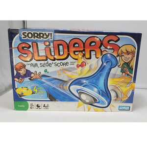 2008 Sorry Sliders Board Game Hasbro Parker Brothers 100% COMPLETE Game!!!